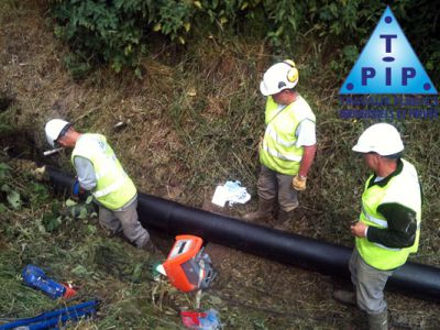 Travaux d’eau potable