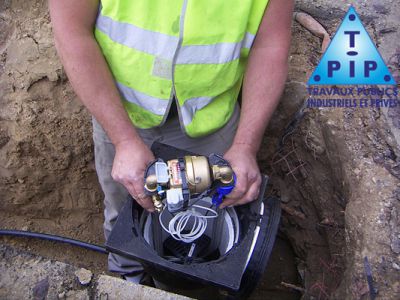 Travaux de branchement eau potable et eaux usées