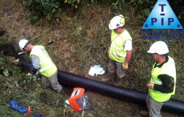 Travaux d’eau potable