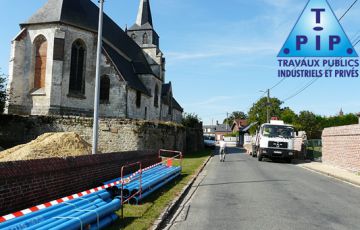 Travaux d’eau potable