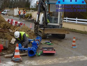 Travaux d’eau potable