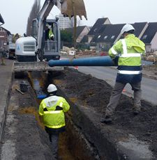 Travaux d’eau potable