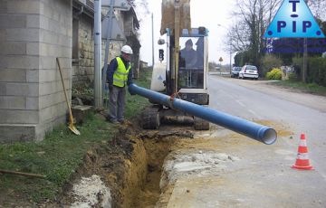 Travaux d’eau potable