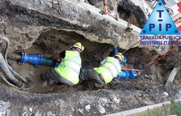 Travaux d’eau potable