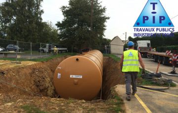 Travaux d’eau potable