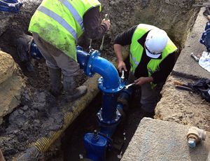 Travaux d’eau potable