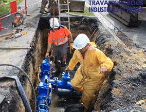 Travaux d’eau potable