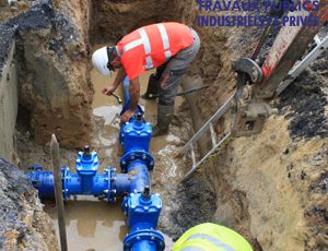 Travaux d’eau potable