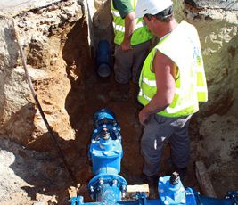 Travaux d’eau potable