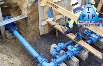 Travaux d’eau potable