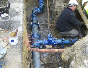 Travaux d’eau potable