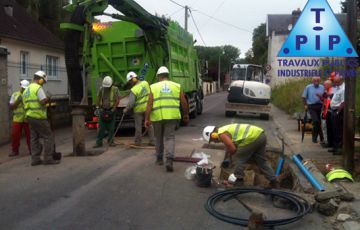 Travaux de branchement eau potable et eaux usées