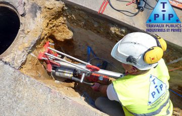 Travaux de branchement eau potable et eaux usées